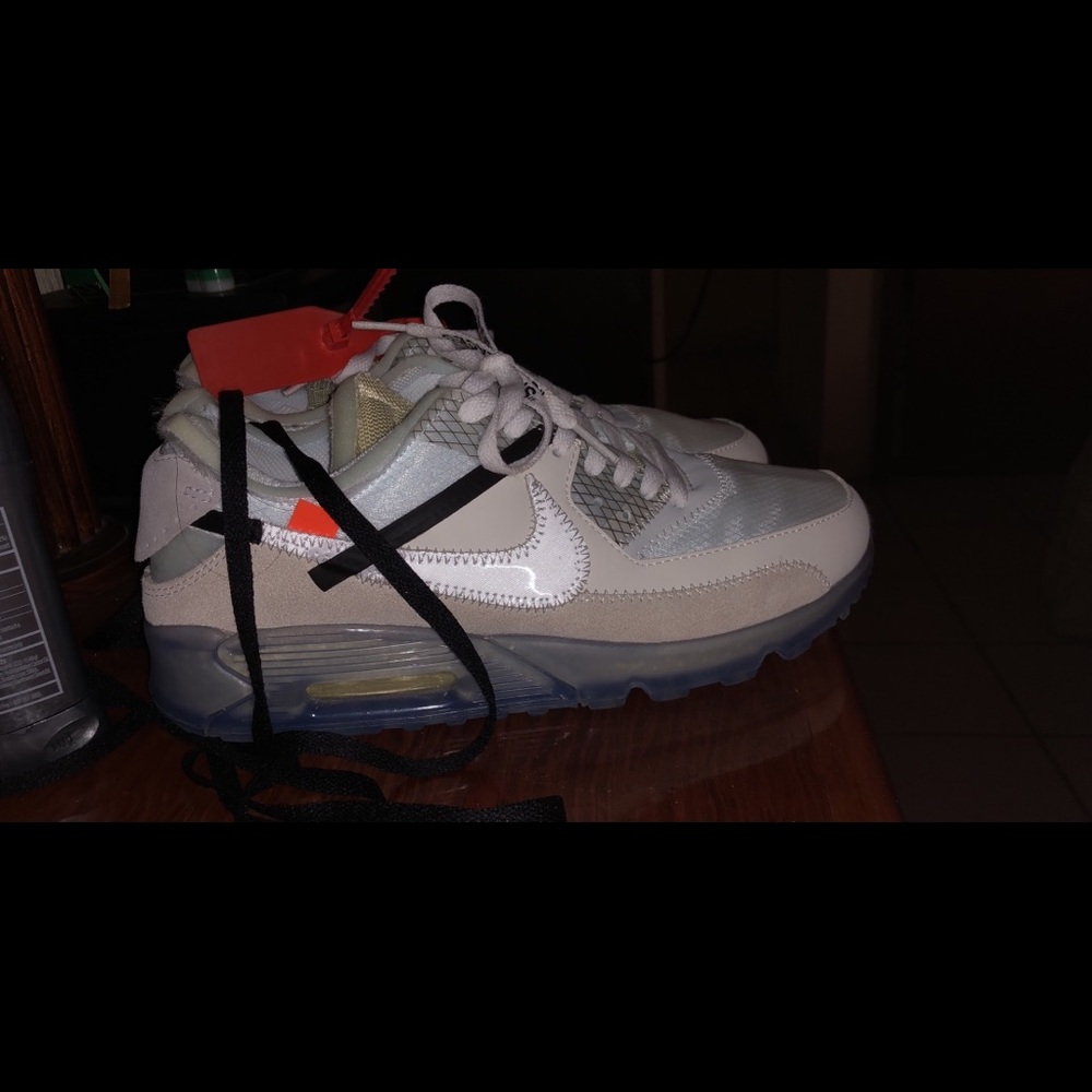 Off-White x Nike Air Max 90 Ice